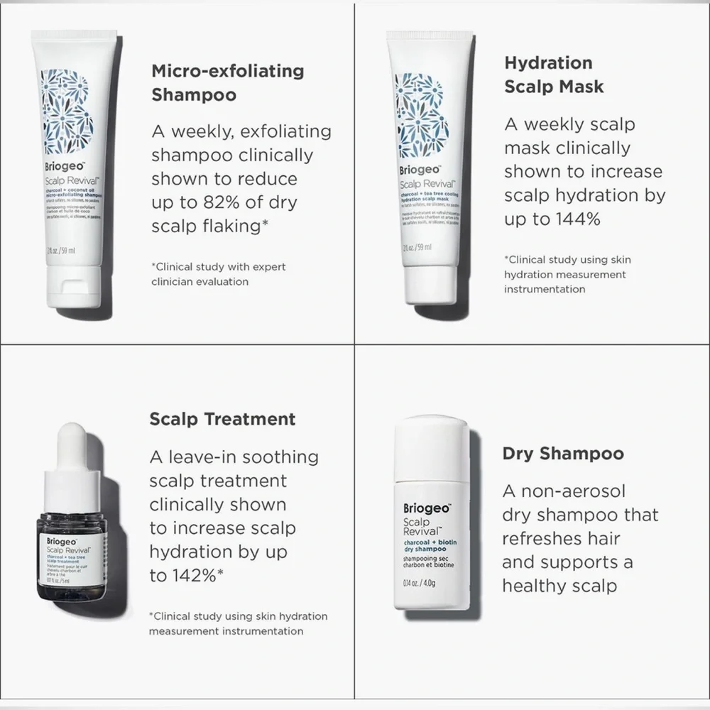 Briogeo Scalp Revival Soothe + Detoxify Set - New